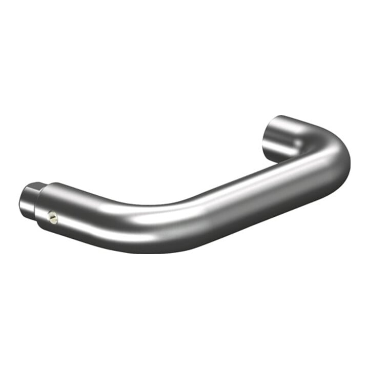 Türdrückerlochteil OGRO 8100 Alu.F1/Satino 4-KT.8mm DIN L/R OGRO