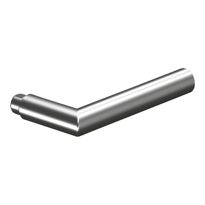 Türdrückerlochteil OGRO 8906 Alu.F1/Satino 4-KT.8mm DIN L/R OGRO