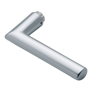 Türdrückerlochteil Stock.1140 Alu.F1/naturf.4-KT.8mm DIN L/R HOPPE