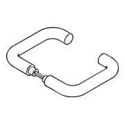 Türdrückerpaar 111.23PBR Ku.99 o.Rosetten VK 8mm HEWI-3