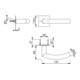 Türdrückerpaar Tro.E1430Z/848N VA F69 m.Drückerrosetten VK 8mm HOPPE-3