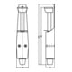 Türfeststeller 90/2 LM silber Hubh.30mm Türmontage FRIDAVO-4