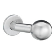 Türknopf K4/052/02 VA F00 gekröpfter Kugelk.EDI