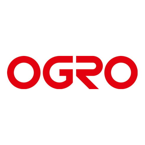 Türknopf OGRO 3548/6500 AL Alu.F1 ger.OGRO