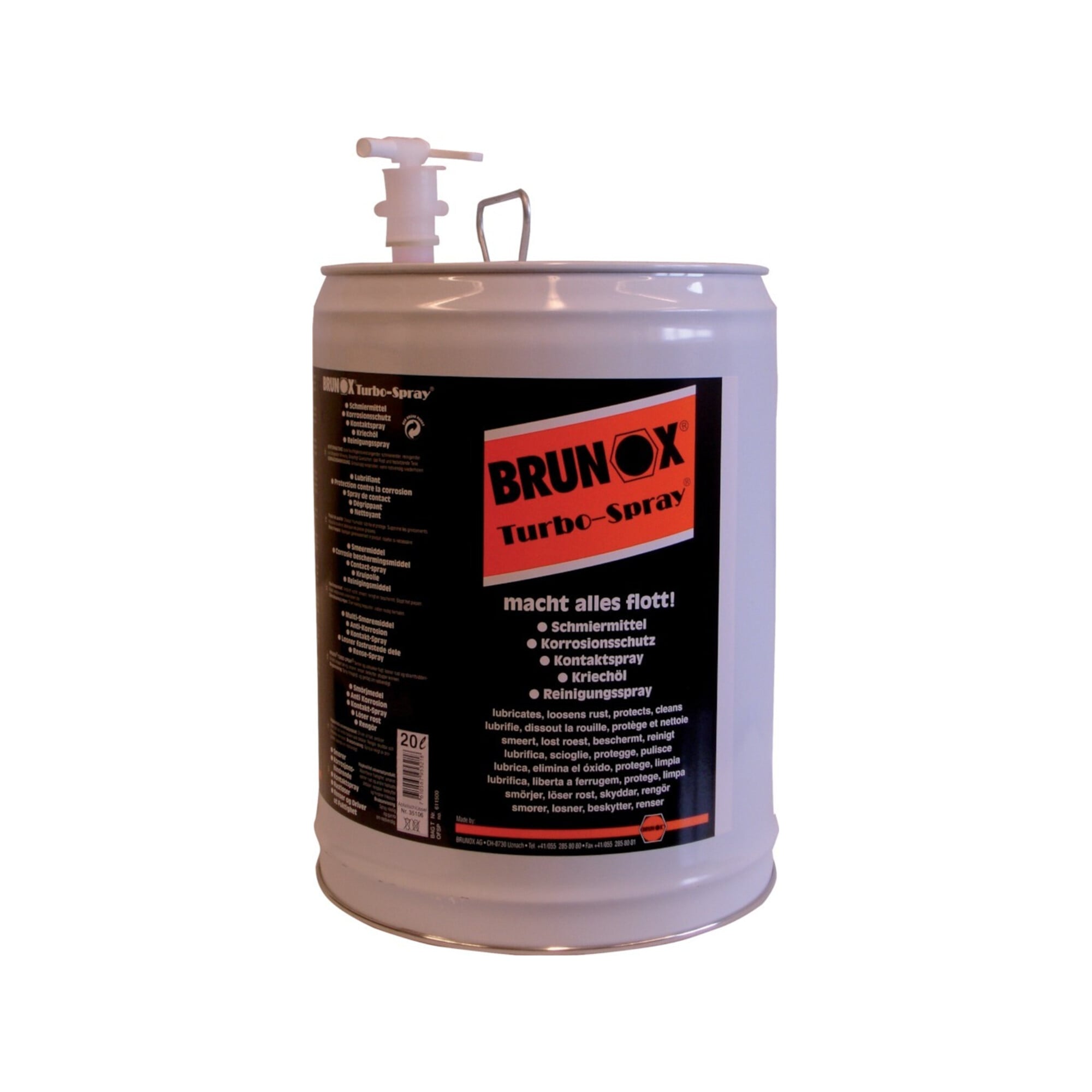 Turbo-Spray Brunox Turbo Spray 20L Kanister inkl. Hahn