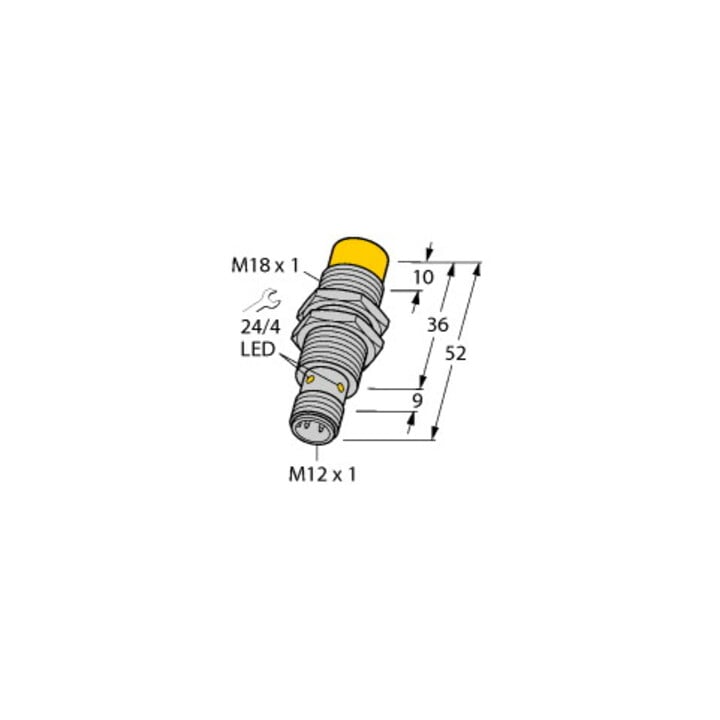 Turck Capteur inductif Ni14-M18-AP6X-H1141