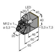 Turck Capteur inductif NI50U-QV40AP6X2H1141-4