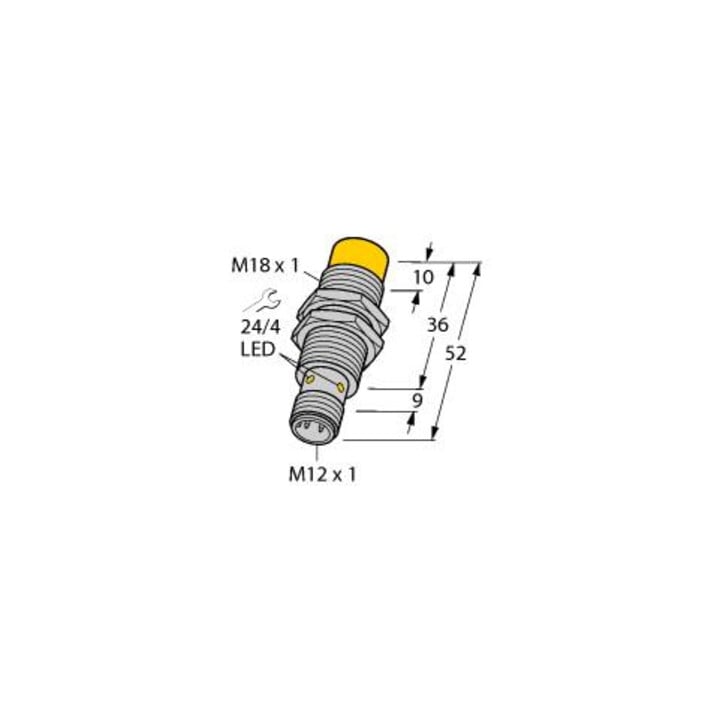 Turck Induktiver Sensor Ni14-M18-AP6X-H1141