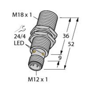 turck Sensor induktiv BI8U-M18-AP6X-H1141
