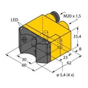 Turck Sensor induktiv Ni4-DSU35TC-2AP4X2-4
