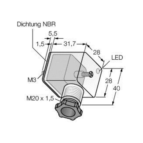 Turck Ventilstecker konfektionierbar VC-AC21-11.024-K