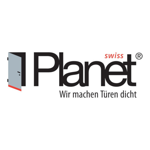 Türdichtung HS 1-s.L.1085mm Alu.silberf.HLT PLANET