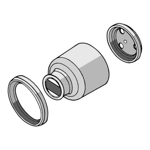 Türfeststeller Nr. 116020 gris C 22 - 1 W