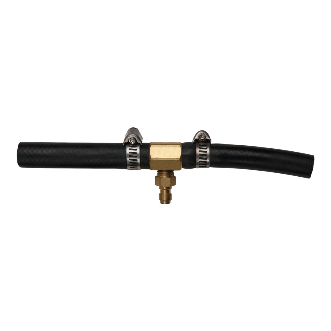Tuyau adaptateur KS Tools pour petite vanne Schrader 5/16"x32 UNF filetage intérieur et raccord de tuyau 1/4"'.