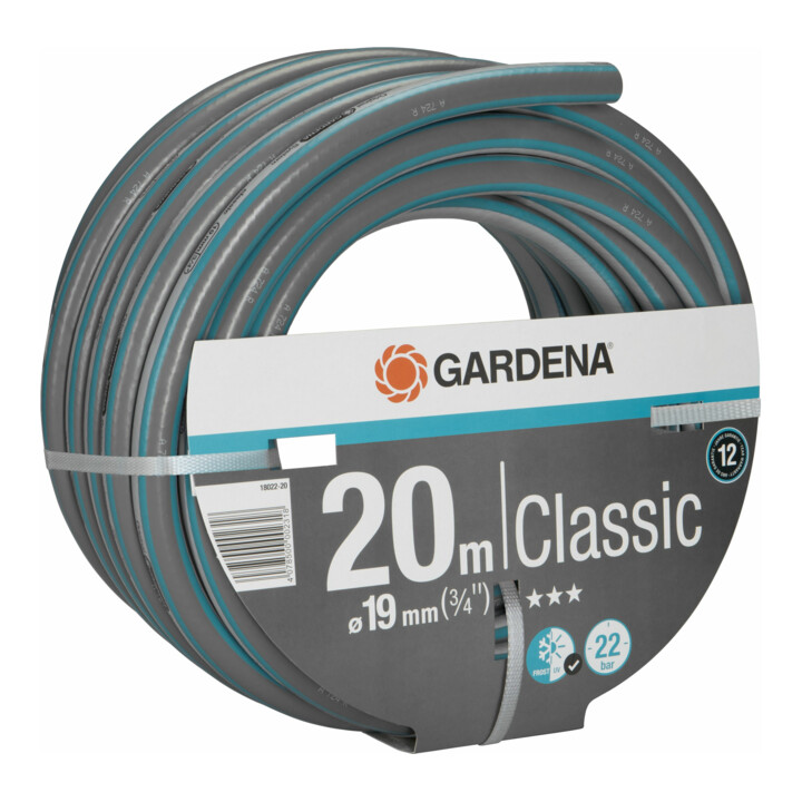 Tuyau Classic GARDENA 19 mm (3/4"), 20 m sans objet