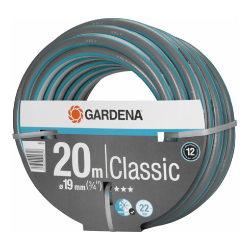 Tuyau Classic GARDENA 19 mm (3/4"), 20 m sans objet