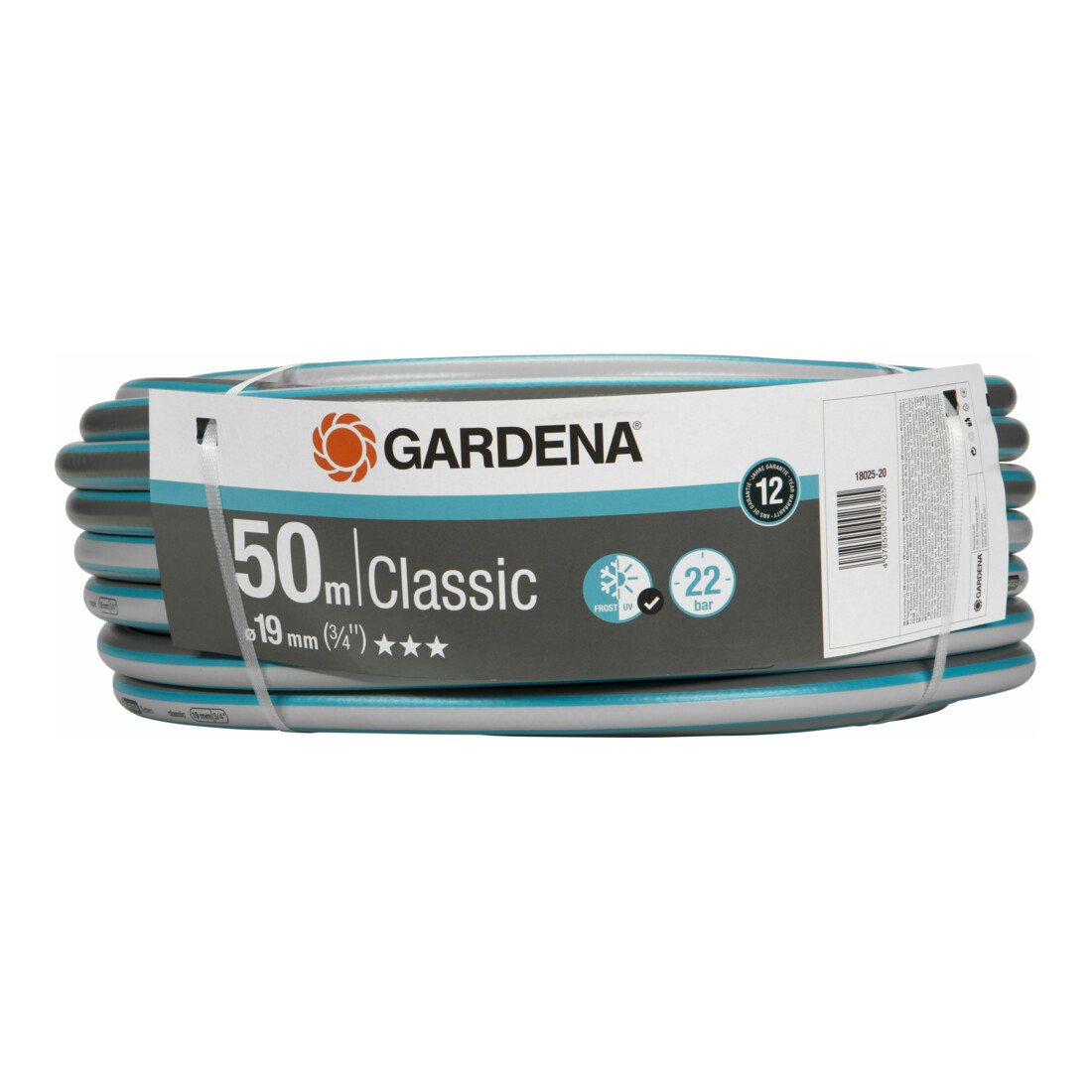 Tuyau Classic GARDENA 19 mm (3/4"), 50 m sans objet