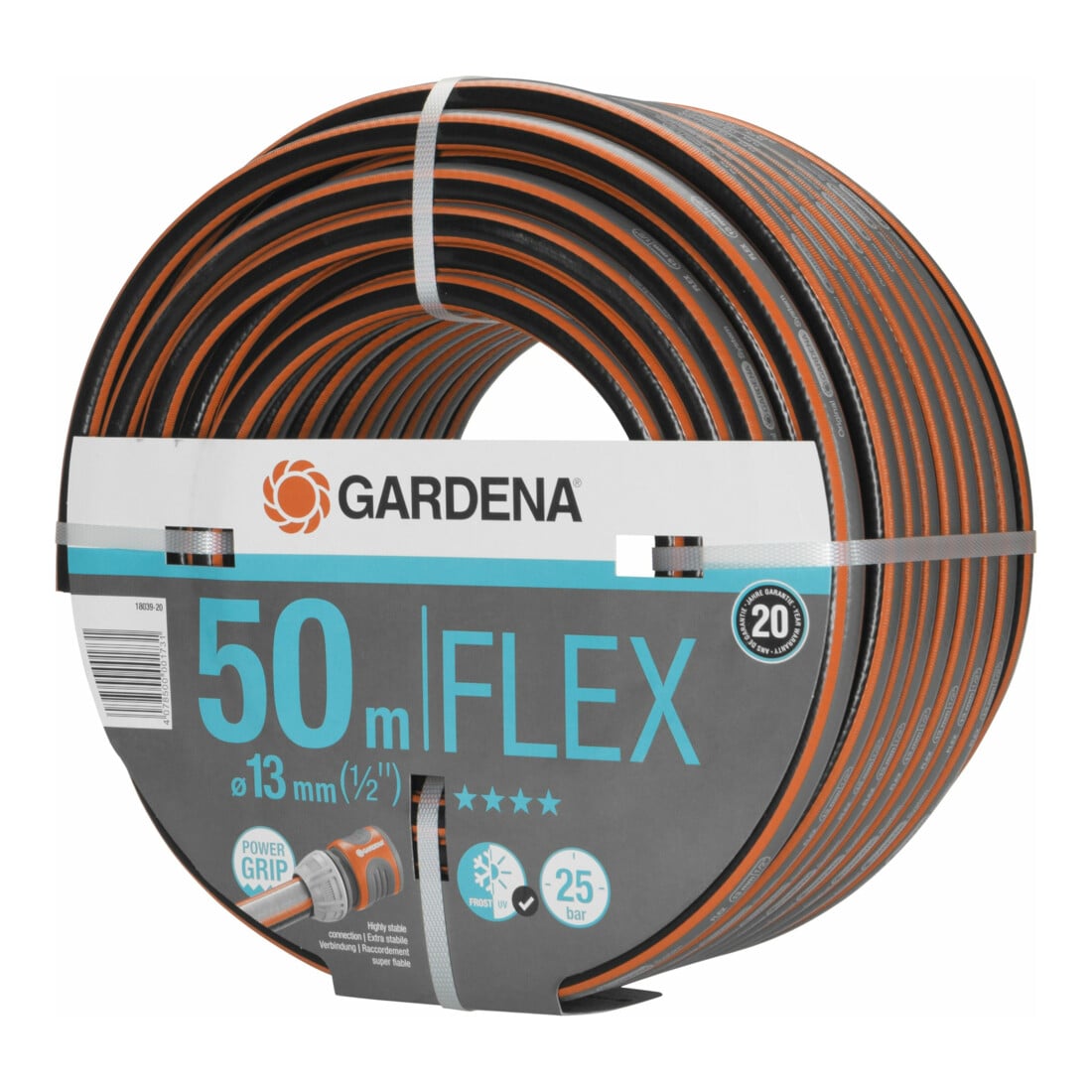 Tuyau Comfort FLEX GARDENA 9x9 13 mm (1/2"), 50 m sans objet