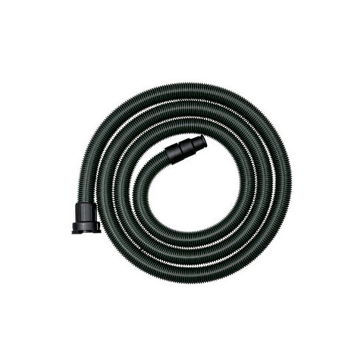 Tuyau d'aspiration Metabo, Ø 35 mm, longueur 4,0 m, raccords 58 mm/ 25 mm à l'intérieur/ 35/45 mm à l'extérieur, conducteur d'électricité