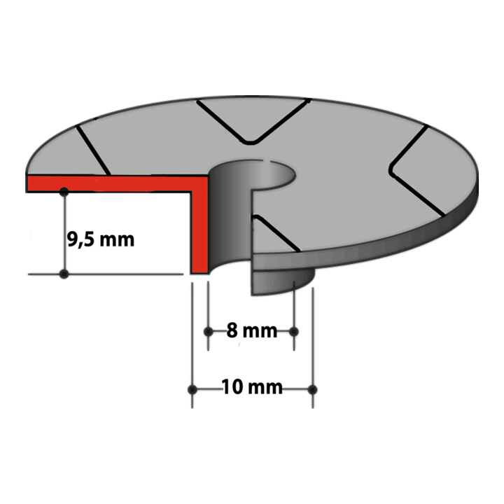 TUYAU DE COPIE Makita 10,0mm (343577-5)