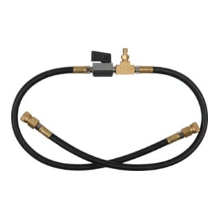 Tuyau de raccordement de manomètre KS Tools avec raccord 1/4" pour systèmes Ford EFI