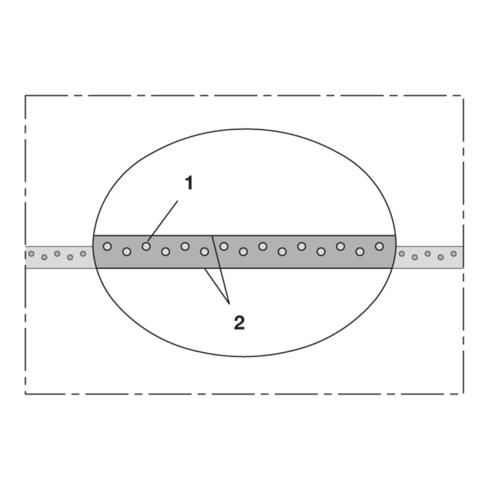 Norres Tuyau haute pression renforcé par un tissu NORFLEX® PUR 441 ROBOTIC bleu