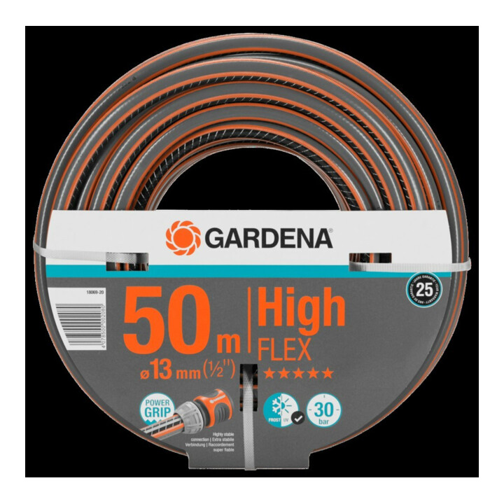 Tuyau HighFLEX Comfort 10x10 13 mm (1/2") GARDENA, 50 m sans objet