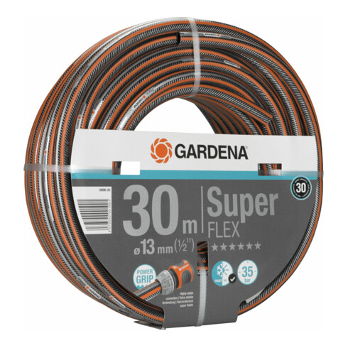 Tuyau Premium SuperFLEX GARDENA 12x12 13 mm (1/2"), 30 m sans objet