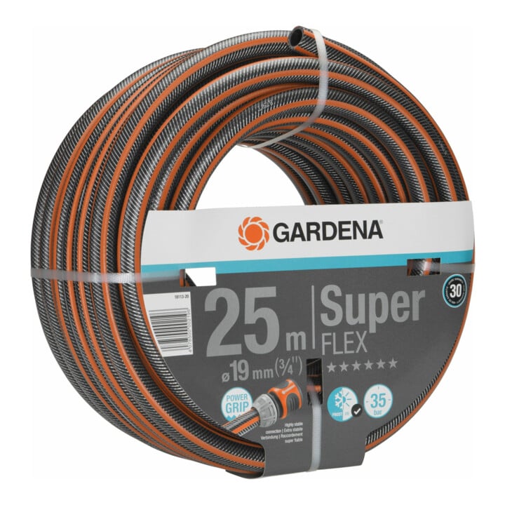 Tuyau Premium SuperFLEX GARDENA 12x12 19 mm (3/4"), 25 m sans objet