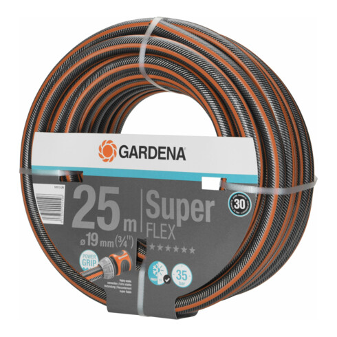Tuyau Premium SuperFLEX GARDENA 12x12 19 mm (3/4"), 25 m sans objet