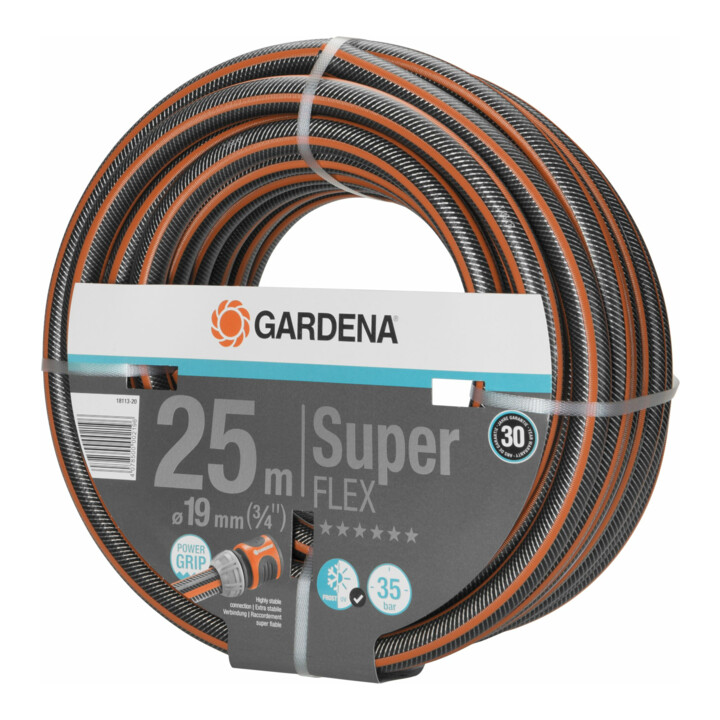 Tuyau Premium SuperFLEX GARDENA 12x12 19 mm (3/4"), 25 m sans objet