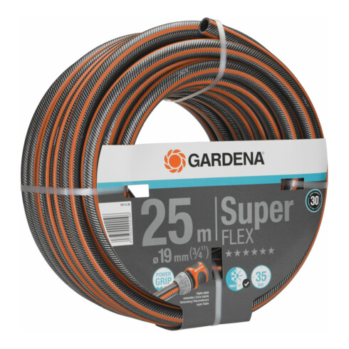 Tuyau Premium SuperFLEX GARDENA 12x12 19 mm (3/4"), 25 m sans objet