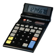 TWEN Taschenrechner 820 S 578 8Zeichen Solar/Batterie schwarz-1