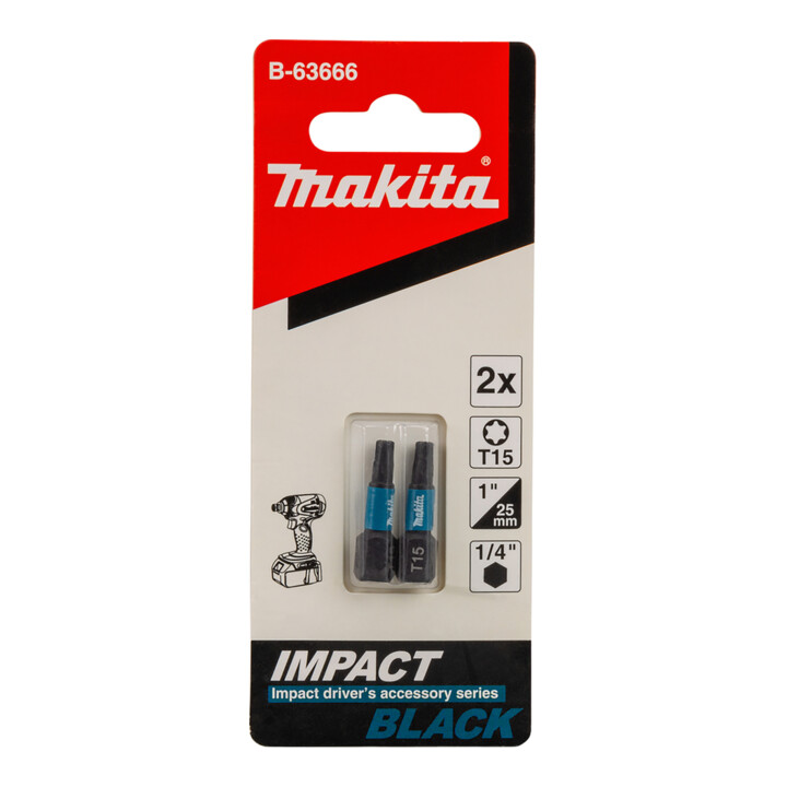 TX Bit TX15x25 2 pièces Makita