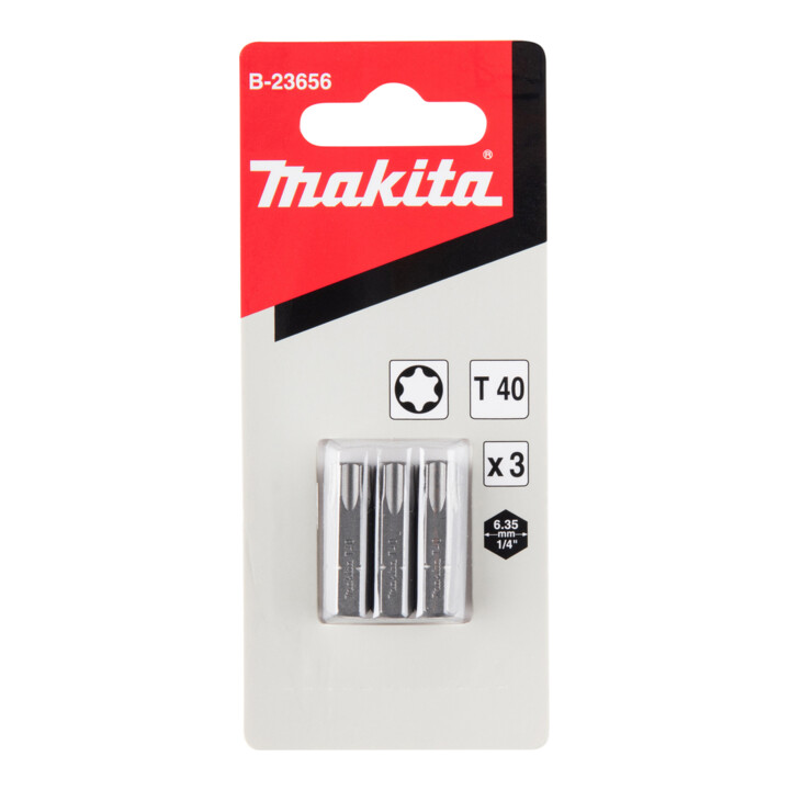 TX Bit TX40x25 3 pièces Makita