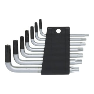 TX Jeu de clé mâle, percé, 7pcs. Courtes TB10-TB40