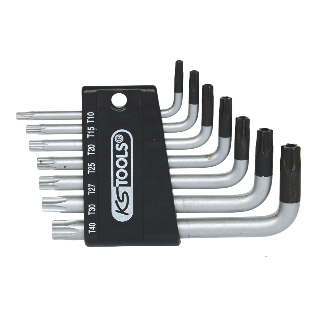 TX Jeu de clé mâle, percé, 7pcs. Courtes TB10-TB40
