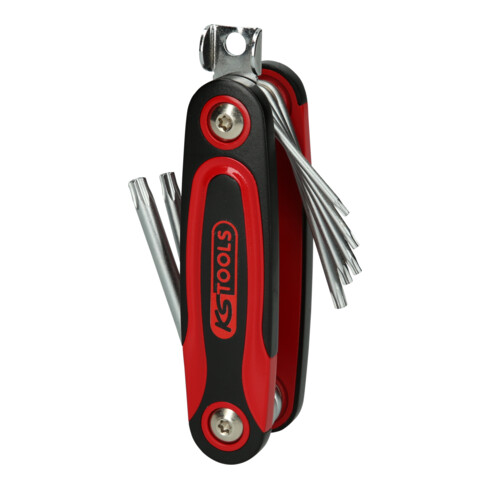 TX Jeu de clé mâle percé 8pcs.