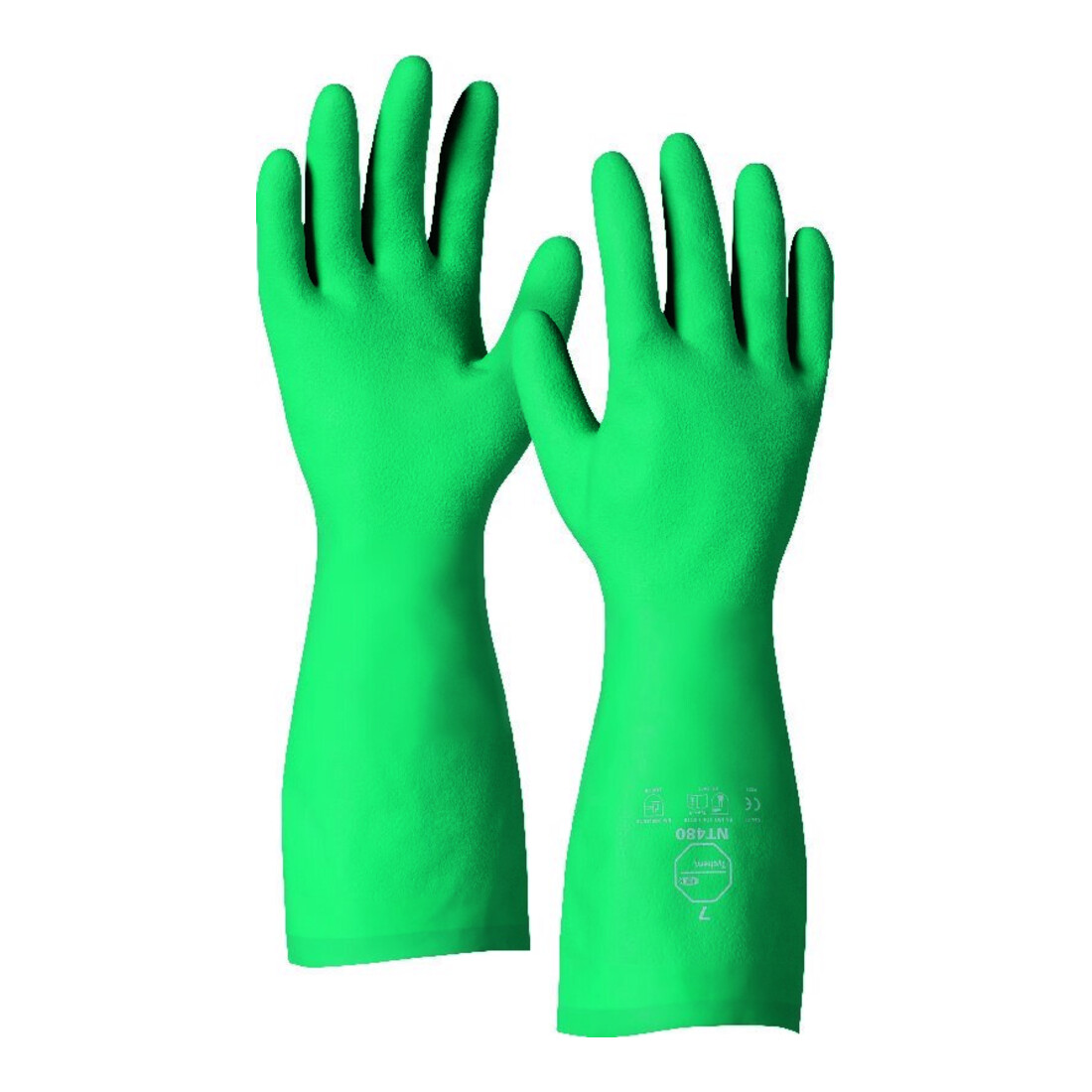 TYCHEM Gants NT-480 Taille 7, Nitrile, 330 mm