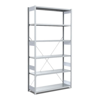 Rayonnage Bito type S, baie de base, jeu d'étagères de 40 mm, 300 kg, galvanisé 1058 mm