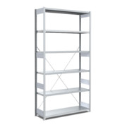 Rayonnage Bito type S, baie de base, jeu d'étagères de 40 mm, 300 kg, galvanisé 1058 mm