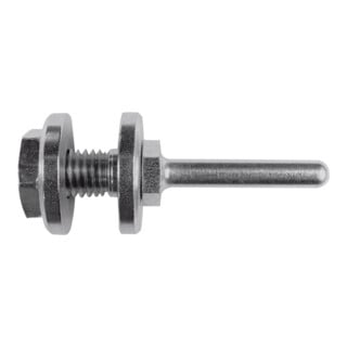 TYROLIT Broche de serrage pour petits disques de tronçonnage, Pour ⌀ alésage : 6 mm