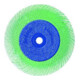 TYROLIT Brosse radiale, diamètre 150 x 12,7 x 25,4 mm P 50 vert, type TA-1