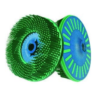 TYROLIT Brosse radiale M14, diamètre 115x38 mm A36 brun