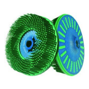 TYROLIT Brosse radiale M14, diamètre 115x38mm A50 vert
