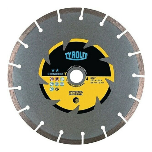 TYROLIT Diamant-Trennscheibe STANDARD** Universal, Scheiben-Ø: 230mm