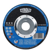 TYROLIT Disque abrasif mixte PREMIUM*** CUT AND GRIND, ⌀ disque : 125 mm