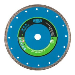 TYROLIT Disque de tronçonnage diamanté PREMIUM*** Carrelage, ⌀ disque : 230 mm