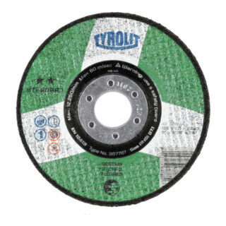 TYROLIT Disque de tronçonnage STANDARD ** pour la pierre, ⌀ disque : 125 mm