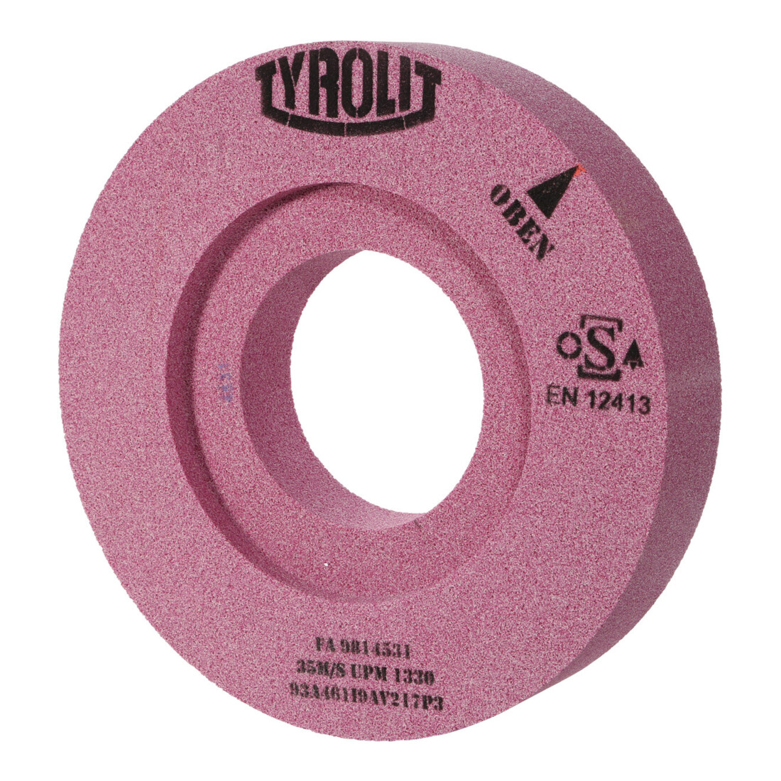 TYROLIT Meule de précision pour rectification plane D x T x H (mm), 500 x 100 x 203, Type : A46